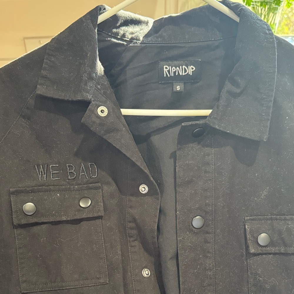 Black rip n dip jacket - Picture 2 of 4